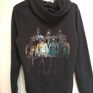 Men's M Black Astro Buddies Hoodie